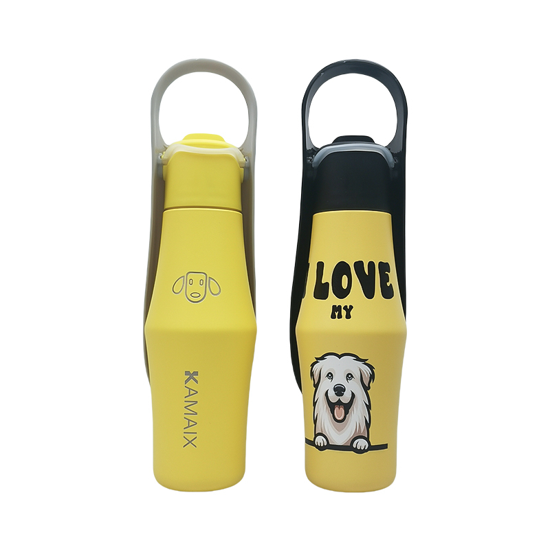 Outdoor Portable Dog Water Bottle Stainless Steel Insulated Water Travel Pet Bottles for Dogs