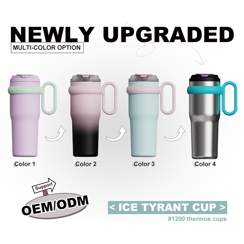 Export Direct Sales Insulated Kettle 316 Ice Cream Cup Stainless Steel Insulated Cup 40oz Fashionable Large Capacity Car Cup