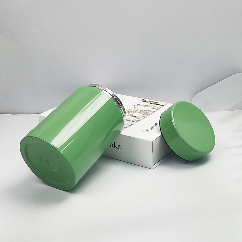 Wholesale Double Wall Stainless Steel Lunch Box Vacuum Insulated Thermos Powder Food Jar Container