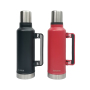 Seal Leak Proof Thermos 1.9L Stainless Steel Water Bottle Vacuum Steel Stainless Steel, Coffee Thermos, Classic Vintage Milk