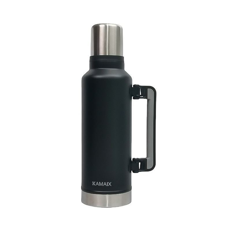 Seal Leak Proof Thermos 1.9L Stainless Steel Water Bottle Vacuum Steel Stainless Steel, Coffee Thermos, Classic Vintage Milk