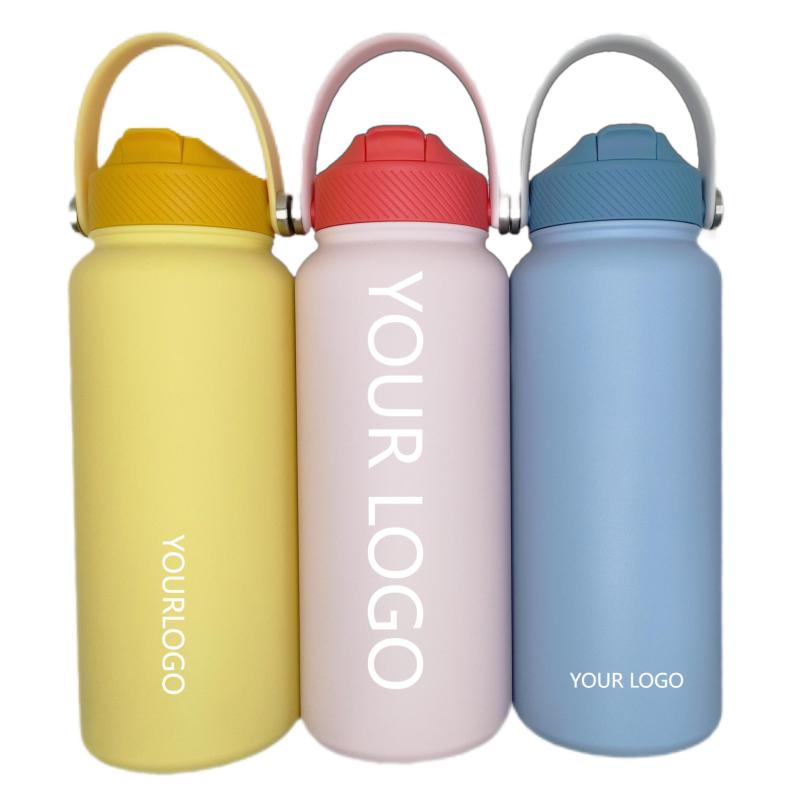 Wholesale New Be Printed Logo Color Customization 316 Stainless Steel Men and Women Sports Can Thermo Cup Bottle