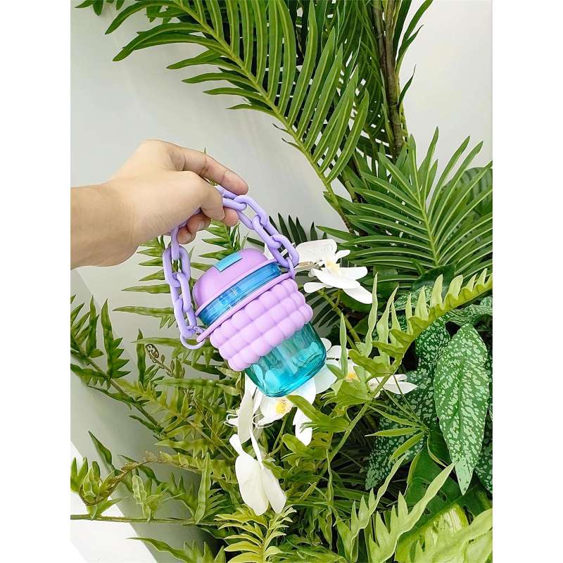 Hot Sale Custom Modern High Quality Colorful Portable Flip Cold Hot Water Plastic Cup Plastic Sippy Tumbler Bottles