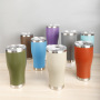 Wholesale Stainless Steel Double-layer Insulated Thermos Mug Customizable Hand Cup Business Gift Cup at Office or Home