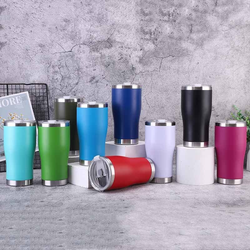 Wholesale Stainless Steel Double-layer Insulated Thermos Mug Customizable Hand Cup Business Gift Cup at Office or Home