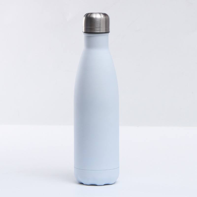 Wholesale Sports Travel Office Cola Shape Flask Insulated Stainless Steel Vacuum Drink Cup Water Bottle Coffee Mug
