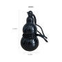Best Fortune Insulated Kettle Large Capacity BPA Gourd Cup Black Mythology Design Portable Outdoor Unisex Plastic Business Gifts
