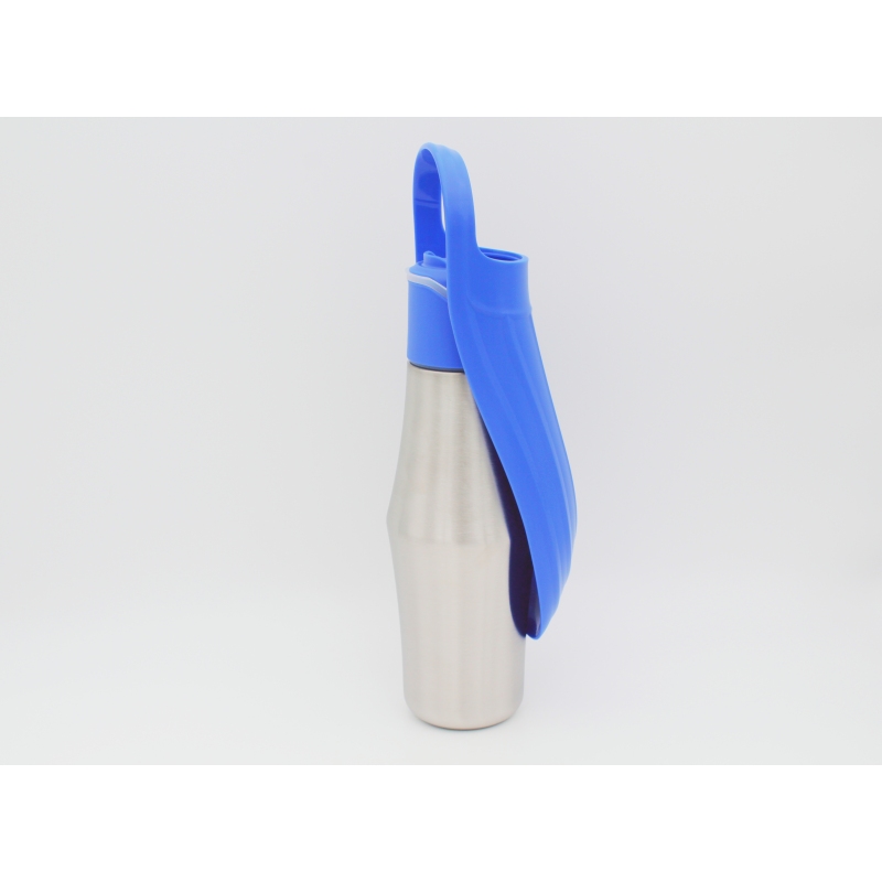 Hot Sale Stainless Steel Pet Travel Water Bottle Walking Hiking and Outdoor Portable Water Bowl
