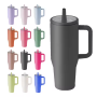 Wholesale Travel Cup Large Capacity Coffee Mug Double Wall Vacuum Insulated Cup 40oz 40 oz Tumbler with Lid Handle and Straw