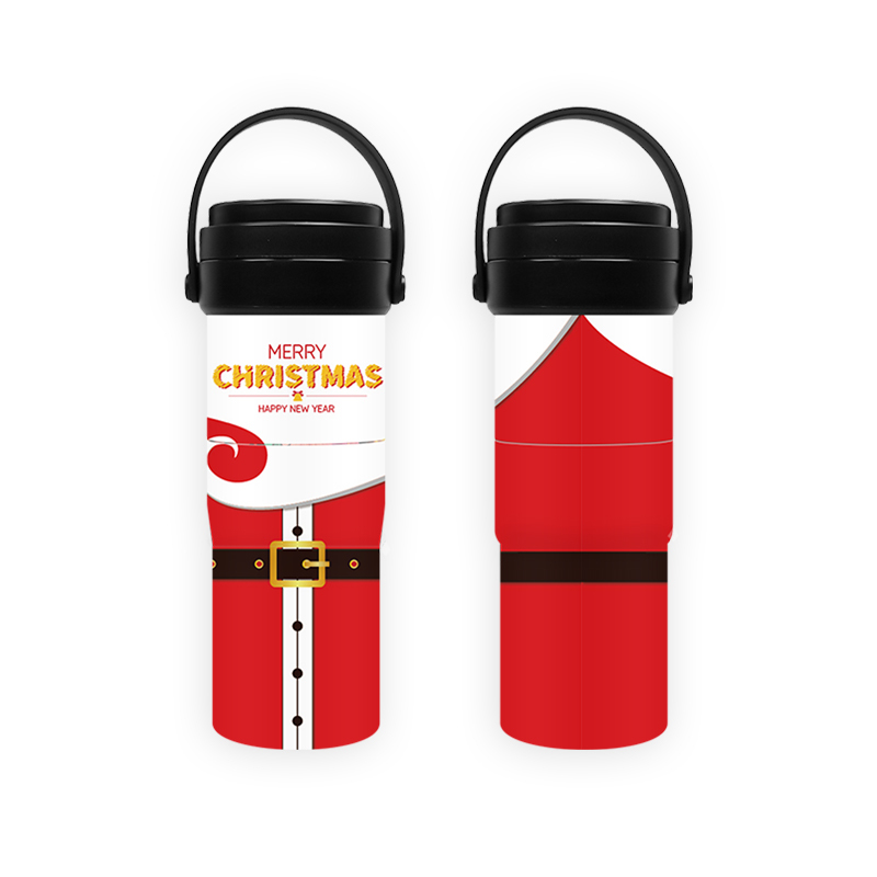 Custom Christmas Thermos Cups of Various Styles Hot Selling Merry Christmas Gifts Tumbler Design