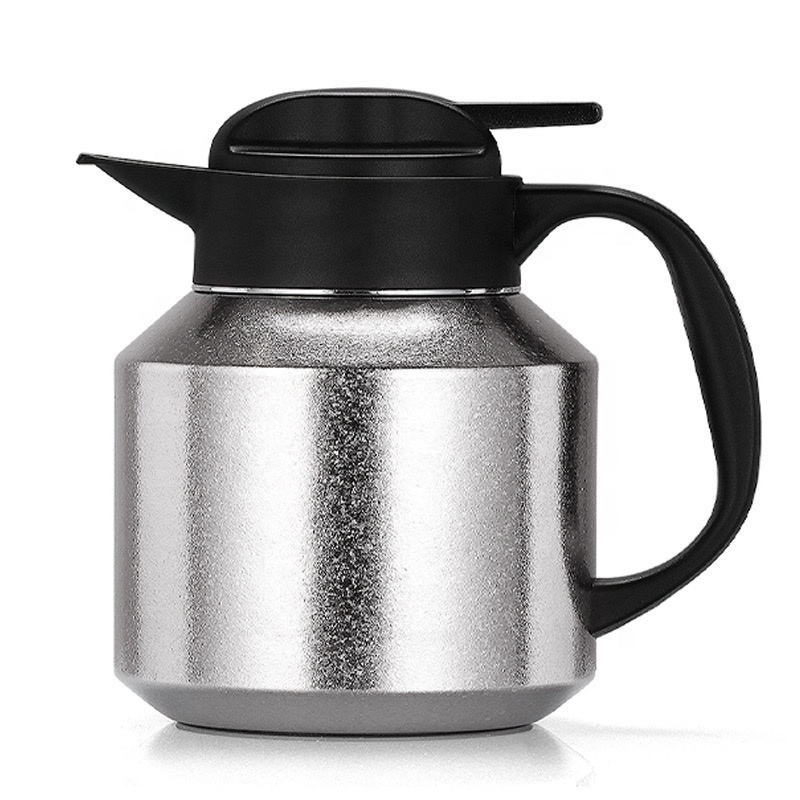 Insulated Teapot Temperature Display Large Capacity Pure Titanium Stewed Kettle 1L