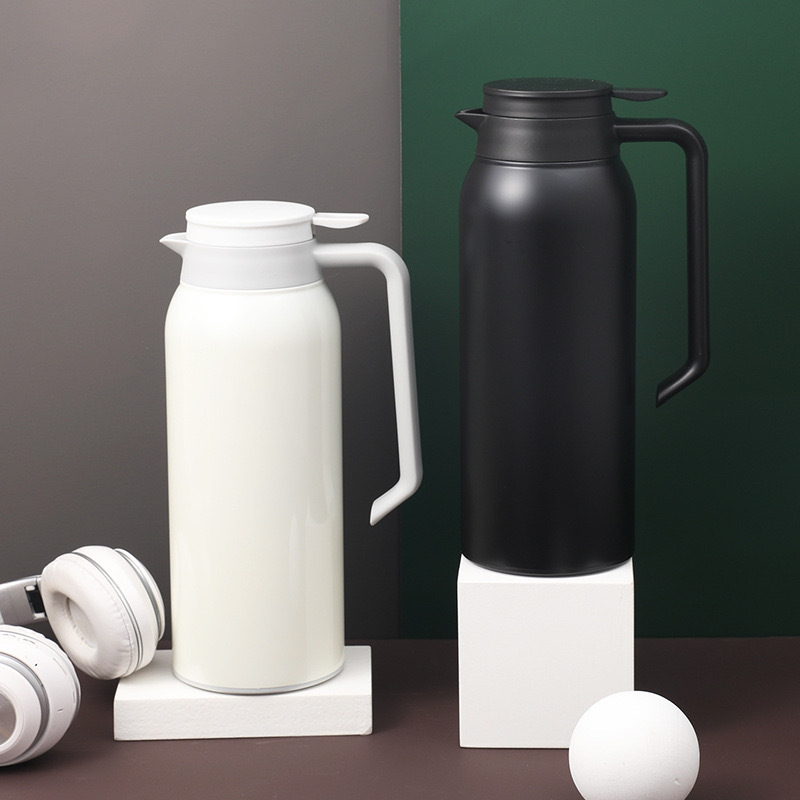 Portable Insulated Large Capacity Double Wall Vacuum Water Kettle Acceptable Custom logo