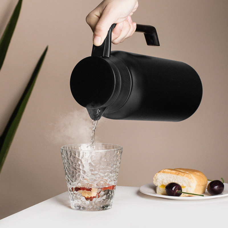 Portable Insulated Large Capacity Double Wall Vacuum Water Kettle Acceptable Custom logo