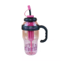 New Arrival Hot Selling 40oz Plastic Water Bottle with Handle Outdoor Travel Sports Reusable Children's Water Tea Cup with Straw