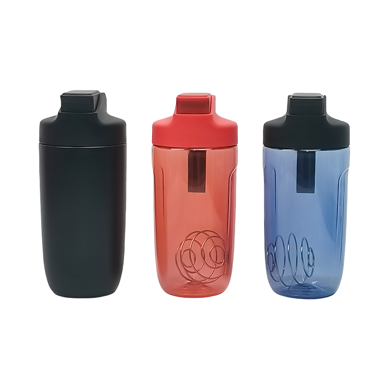 Wholesale Plastic Protein Shaker Bottle BPA Free Shaker Bottle Ice Shaker Bottle with Customized logo