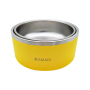 Hot Selling 304 Stainless Steel Powder Coated Dog Cat Pet Food Water Bowl Pet Dog Feeder Double Wall Food Container