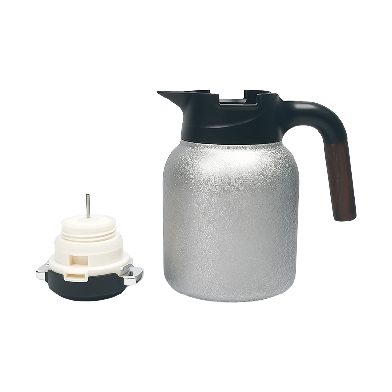 New Arrival 1.5L Titanium Colorful Insulated Water Kettle Large Capacity Teapot with Temperature Display Lid