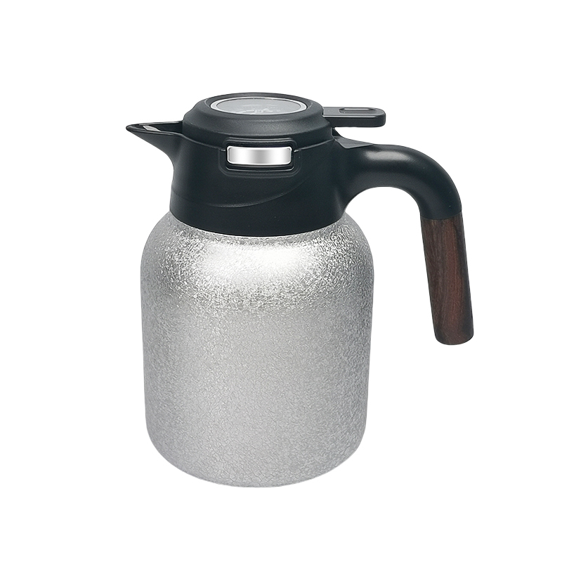New Arrival 1.5L Titanium Colorful Insulated Water Kettle Large Capacity Teapot with Temperature Display Lid