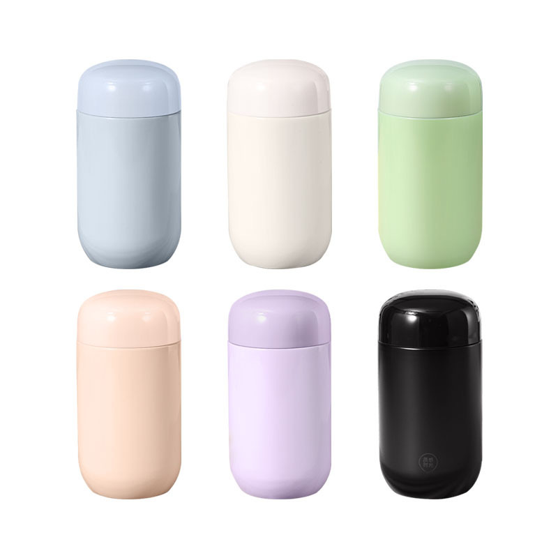 Wholesale Stainless Steel Double Wall Custom Mini Water Bottle 200ml Thermos Vacuum Insulated Flasks