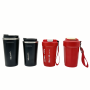 Wholesale 12oz 17oz Powder Coated Metal Stainless Steel Double Wall Insulated Vacuum Cup Coffee Tumblers Travel Mugs