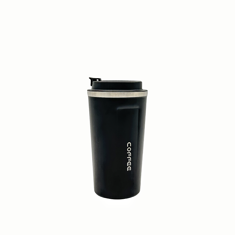 Wholesale 12oz 17oz Powder Coated Metal Stainless Steel Double Wall Insulated Vacuum Cup Coffee Tumblers Travel Mugs