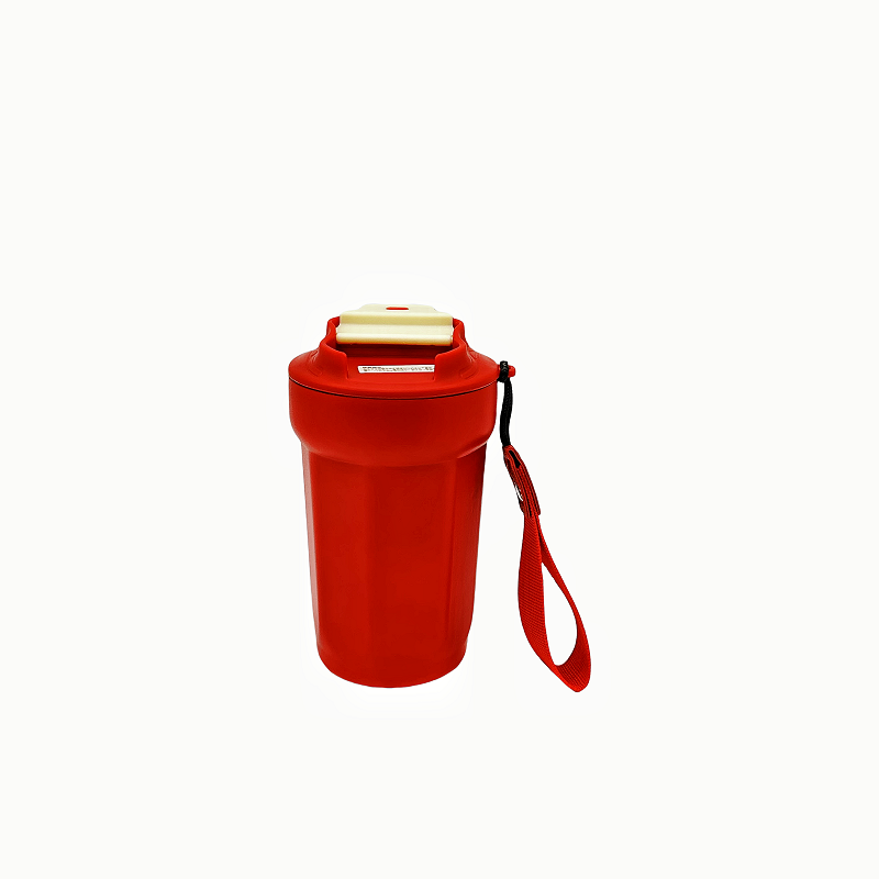 Wholesale 12oz 17oz Powder Coated Metal Stainless Steel Double Wall Insulated Vacuum Cup Coffee Tumblers Travel Mugs