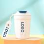 New Stock Arrival Portable Custom Logo Coffee Mugs Unique Gift Vacuum Insulated Thermos Coffee Mug with Handgrip