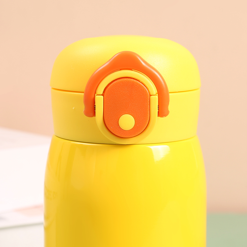 Portable 320ml Mini Insulated Cup Stainless Steel Capacity Wide Mouth Vacuum Bottle Insulated Flask Water Bottle for Kids