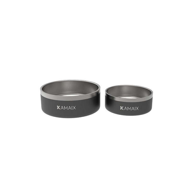 Wholesale Different Capacity Double Wall Pets Bowl Using Stainless Steel Material Feeding Dog /cat