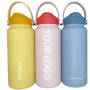 Durable Customize Logo1100ml/750ml Stainless Bpa Freedouble Wall Vacuum Flask Insulated Sports Water Bottle with Straw