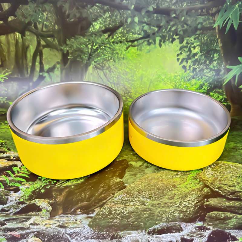 Hot Selling Large Capacity Slow Feeder Dog Bowl Printing Cat Food and Water Containers Personalized Dog Bowls with Custom logo