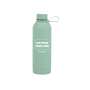 Custom Logo 500ml Sport Water Bottle Stainless Steel Double Wall Vaccum Flask Thermal Rubber Paint Matte Sports Water Bottle