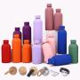 Custom Logo 500ml Sport Water Bottle Stainless Steel Double Wall Vaccum Flask Thermal Rubber Paint Matte Sports Water Bottle