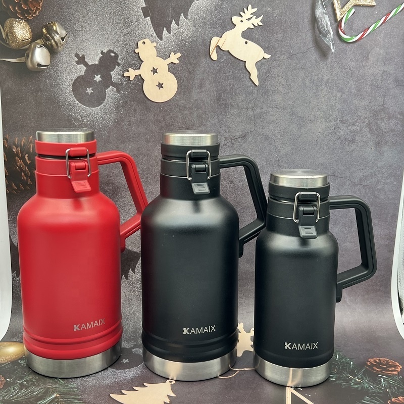 Vacuum Insulated Water Bottle Flask Thermos Stainless Steel High Quality Private Label 40 Oz Travel Double Wall Stainless Steel