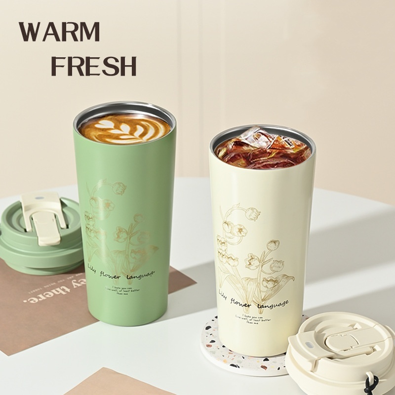 Wholesale Travel Coffee Mug Regular Tumbler Stainless Steel Double Wall Vacuum Cup Car Tumbler With Lid