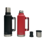 Sports Water Bottle 1300ML 1900ML Vacuum Insulated Stainless Steel, Double Walled Wide Mouth Metal Jug