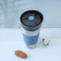 Wholesale Customized Color Stainless Steel Vacuum Insulated Flask Straight Tumbler Water Bottle with Press-on Lid