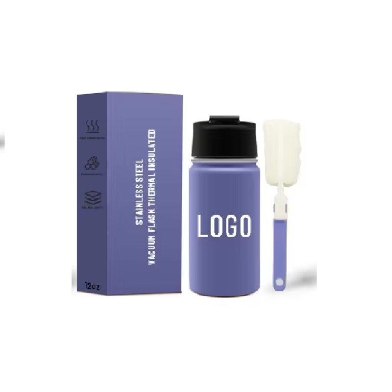 Wholesale Stainless Steel Double Wall 400ml Vacuum Flask for Sport Insulated Thermal Water Drinking Flask