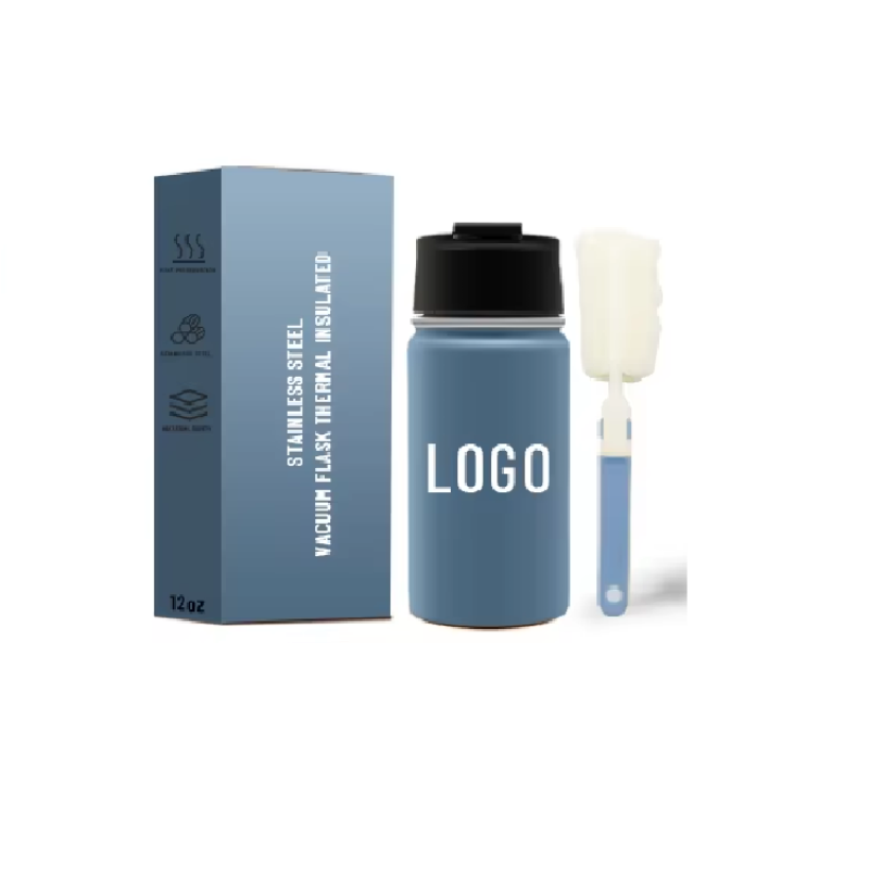 Wholesale Stainless Steel Double Wall 400ml Vacuum Flask for Sport Insulated Thermal Water Drinking Flask