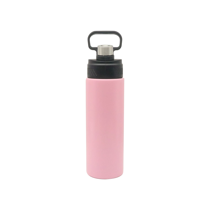 Wholesale Portable Vacuum Insulated Cup 304 Stainless Steel Sport Drinking  Water Bottle with Handle Lid