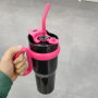 High Quality Wholesale Price Vacuum Insulated Coffee Cup with Handle Stainless Steel Drum