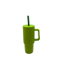 Wholesale Western Style Cow Print 40OZ Tumblers Stainless Steel Tumblers Car Cups With Handle Straw