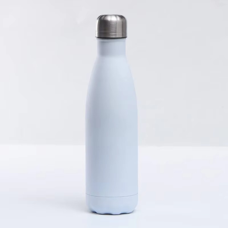 Wholesale Bullet Shape Office Sport 304 Stainless Steel Insulated Cola Cup Thermos Water Bottle Coffee Mug with Lid