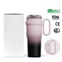 Wholesale Price Car Water Bottle Vacuum Insulated Cup Vacuum Coffee Cup with Handle Straw Travel Cup, Insulated Bucket