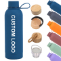 OEM Custom Logo 500ml Stainless Steel Vacuum Flask Insulated Sports Water Bottle for Hot Cold Drinks Boiling Water Applicable