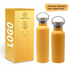 Wholesale Double Wall Travel Vacuum Flasks Coffee Water Bottles Leak-proof Outdoor Camping Cycling Sport Drinking Thermos