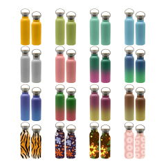 Wholesale Double Wall Travel Vacuum Flasks Coffee Water Bottles Leak-proof Outdoor Camping Cycling Sport Drinking Thermos