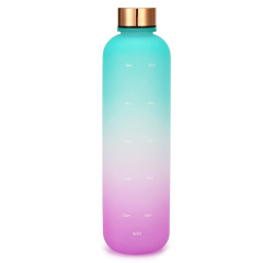 PCTG Plastic Bottles 1 Liter Sport Drinking Water Bottle Bpa Free Custom Plastic Water Bottle for Water
