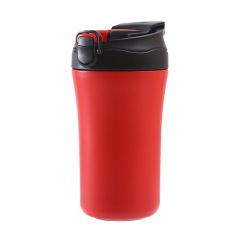 Wholesale 400ml Stainless Steel Coffee Cups Insulated Coffee Mug Reusable Coffee Tumbler With Lid and Straw