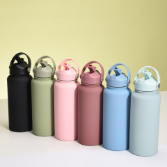 Wholesale 32oz  Double Wall Stainless Steel Insulated Water Bottle Thermos Water Bottle Water Drink